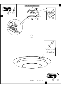 Bruksanvisning Eglo 98041 Lampa