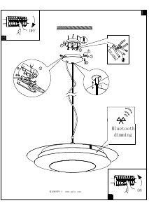 Bruksanvisning Eglo 98042 Lampa