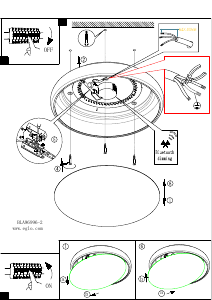 Bruksanvisning Eglo 98045 Lampa