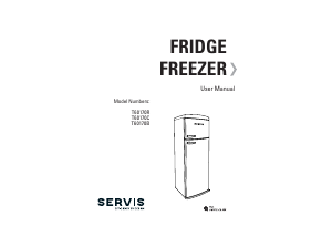 Bruksanvisning Servis T60170R Kyl-frys