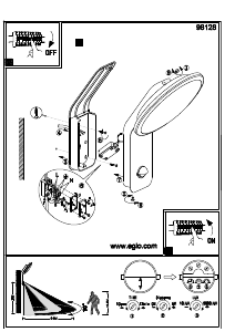 説明書 Eglo 98128 ランプ