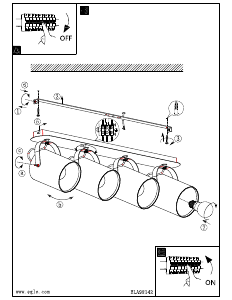 説明書 Eglo 98142 ランプ