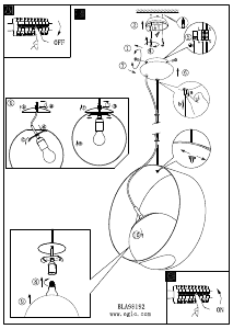 説明書 Eglo 98192 ランプ