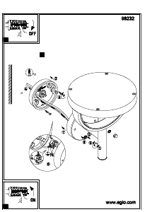 説明書 Eglo 98232 ランプ