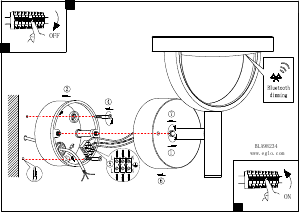 Bruksanvisning Eglo 98234 Lampa