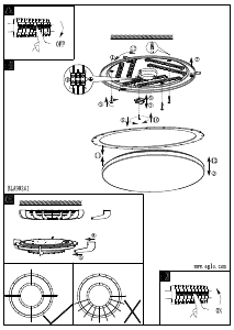 Bruksanvisning Eglo 98261 Lampa