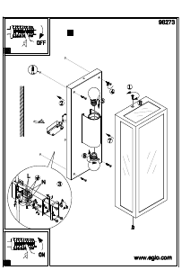 説明書 Eglo 98273 ランプ