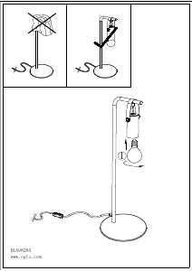 Bruksanvisning Eglo 98284 Lampa