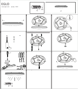 Bruksanvisning Eglo 98325 Lampa