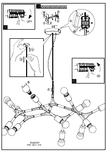 説明書 Eglo 98347 ランプ
