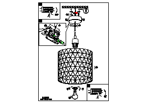 Bruksanvisning Eglo 98351 Lampa