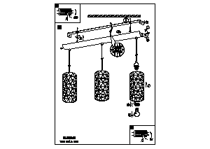 Bruksanvisning Eglo 98353 Lampa