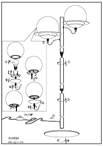 Bruksanvisning Eglo 98366 Lampa