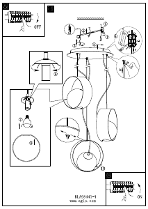 説明書 Eglo 98441 ランプ