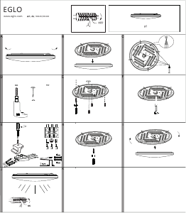 Bruksanvisning Eglo 98446 Lampa