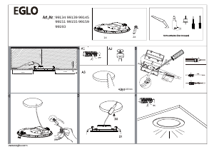 Посібник Eglo 99155 Лампа