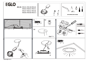 사용 설명서 Eglo 99202 램프