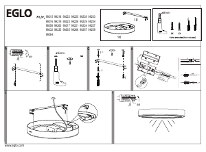 Handleiding Eglo 99233 Lamp