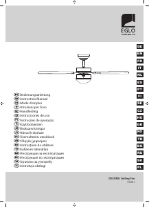 Handleiding Eglo 35041 Gelsina Plafondventilator