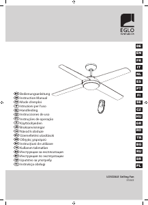 Handleiding Eglo 35043 Losciale Plafondventilator