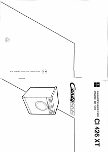 Manuale Candy CI 426 XT Lavatrice