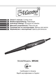 Посібник Maestro MR266 Прилад для укладання волосся