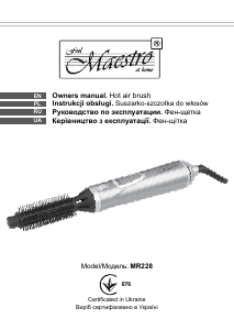 Instrukcja Maestro MR228 Lokówka