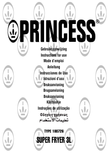 Manual Princess 180726 Super Fritadeira