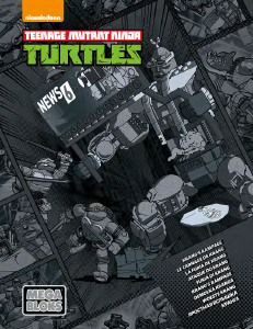 Handleiding Mega Bloks set DMW32 Turtles Krangs rampage