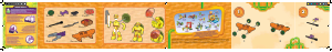 Manual Mega Bloks set DPF56 Turtles Mikey skateboard