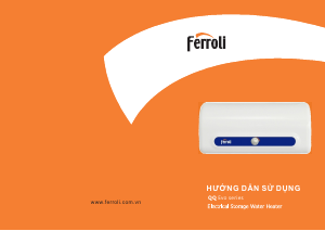 Hướng dẫn sử dụng Ferroli QQ Evo 20 Ấm đun sôi