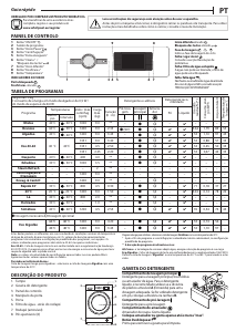 Manual Whirlpool FFB 9448 BV SP Máquina de lavar roupa