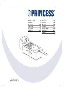 Εγχειρίδιο Princess 182000 Premium Φριτέζα