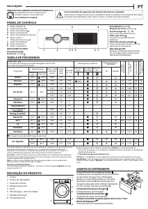 Manual Whirlpool FFB 9248 WV SP Máquina de lavar roupa