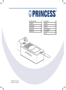 Manual Princess 182001 Superior Fritadeira