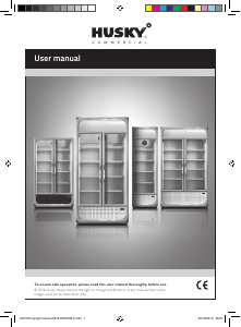 Manual Husky C5PROH-WE-UK-HU Refrigerator