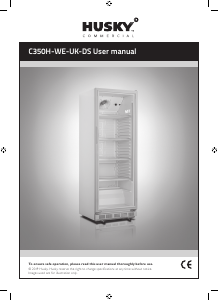Manual Husky C350H-WE-UK-DS Refrigerator