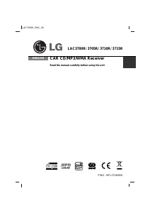 Bruksanvisning LG LAC3700RW Bilradio