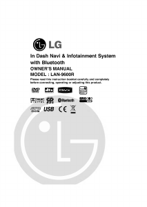 Bruksanvisning LG LAN-9600R Bilradio