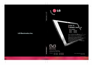 Bruksanvisning LG 42LB1DB LCD TV