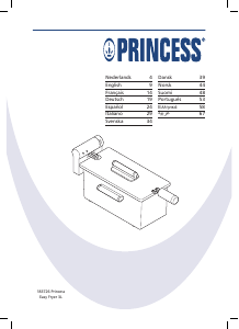 Brugsanvisning Princess 183726 Easy Frituregryde