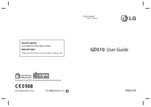 Bruksanvisning LG GD510GO Mobiltelefon