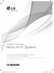 Manual LG CM2820DAB Stereo-set