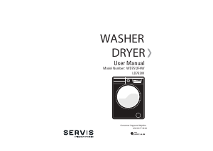 Handleiding Servis LD752W Was-droog combinatie