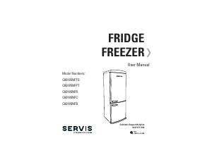 Bruksanvisning Servis C90185RETROB Kyl-frys