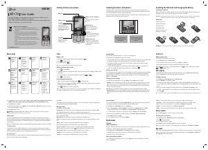 Manual LG KP170GO Mobile Phone