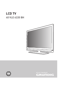 Bedienungsanleitung Grundig 40 VLE 6220 BH LED fernseher