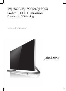 Bruksanvisning John Lewis 60JL9000 LED TV