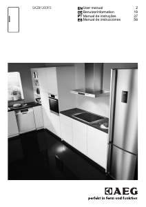 Bedienungsanleitung AEG SKZ81200F0 Kühlschrank