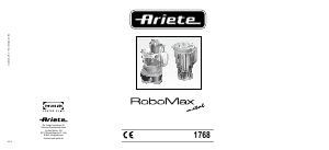 Manual Ariete 1768 Robomax Metal Robot de cozinha